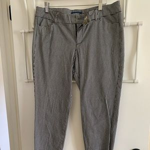 Old Navy Pixie Work Pant - Houndstooth